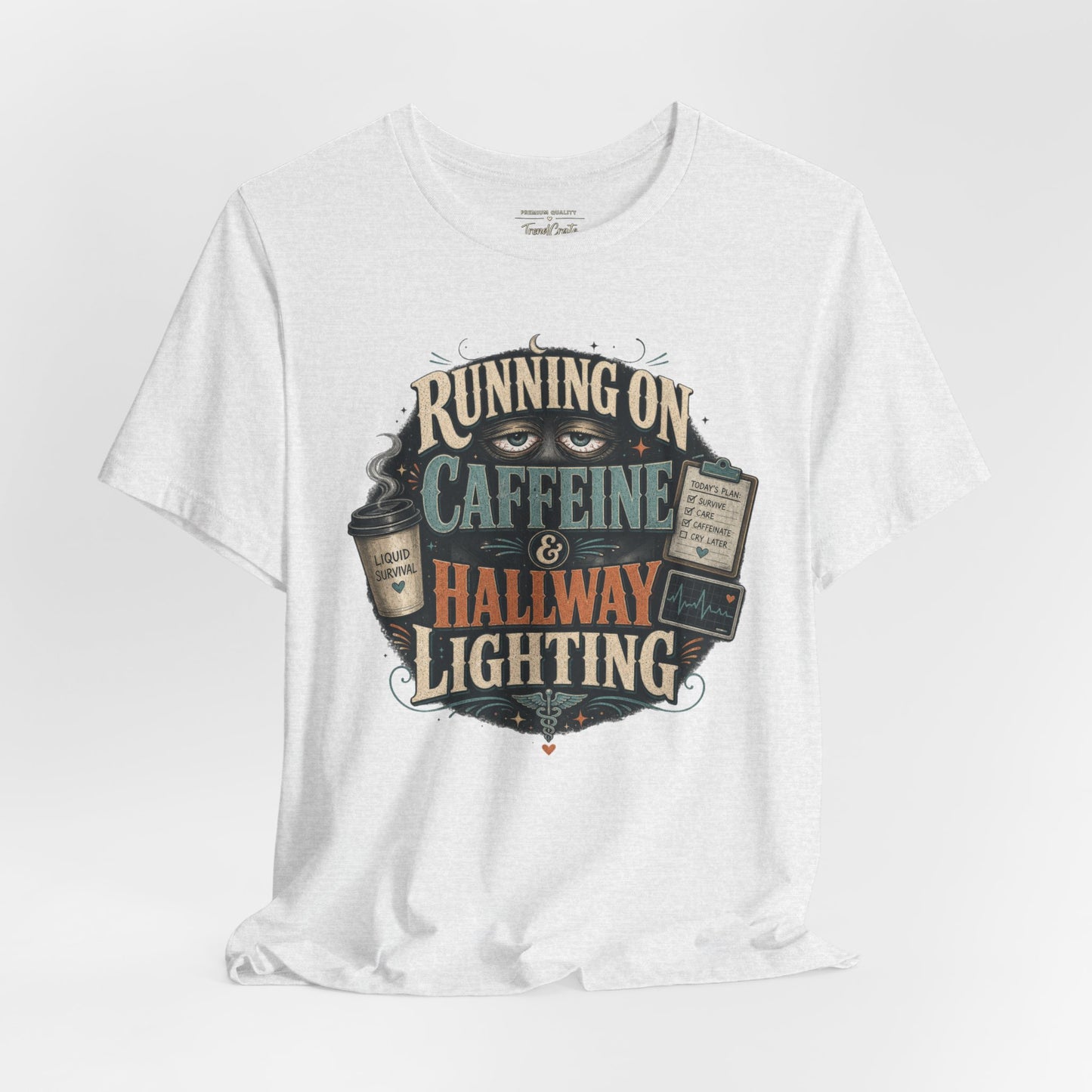 Running on Caffeine & Hallway Lighting Tee