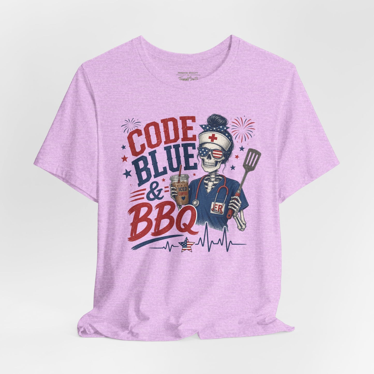 Code Blue & BBQ EMS Tee