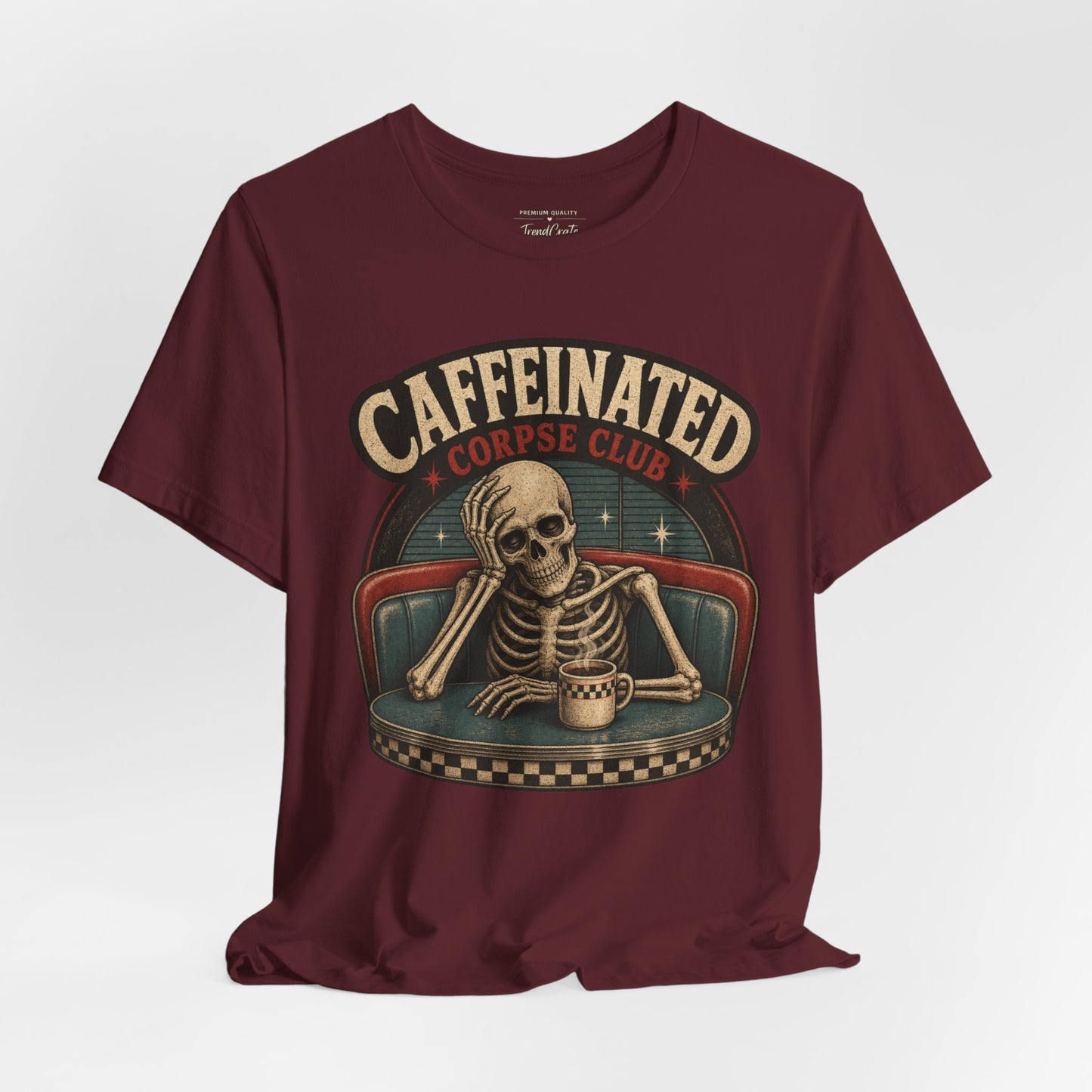 Caffeinated Corpse Club Tee