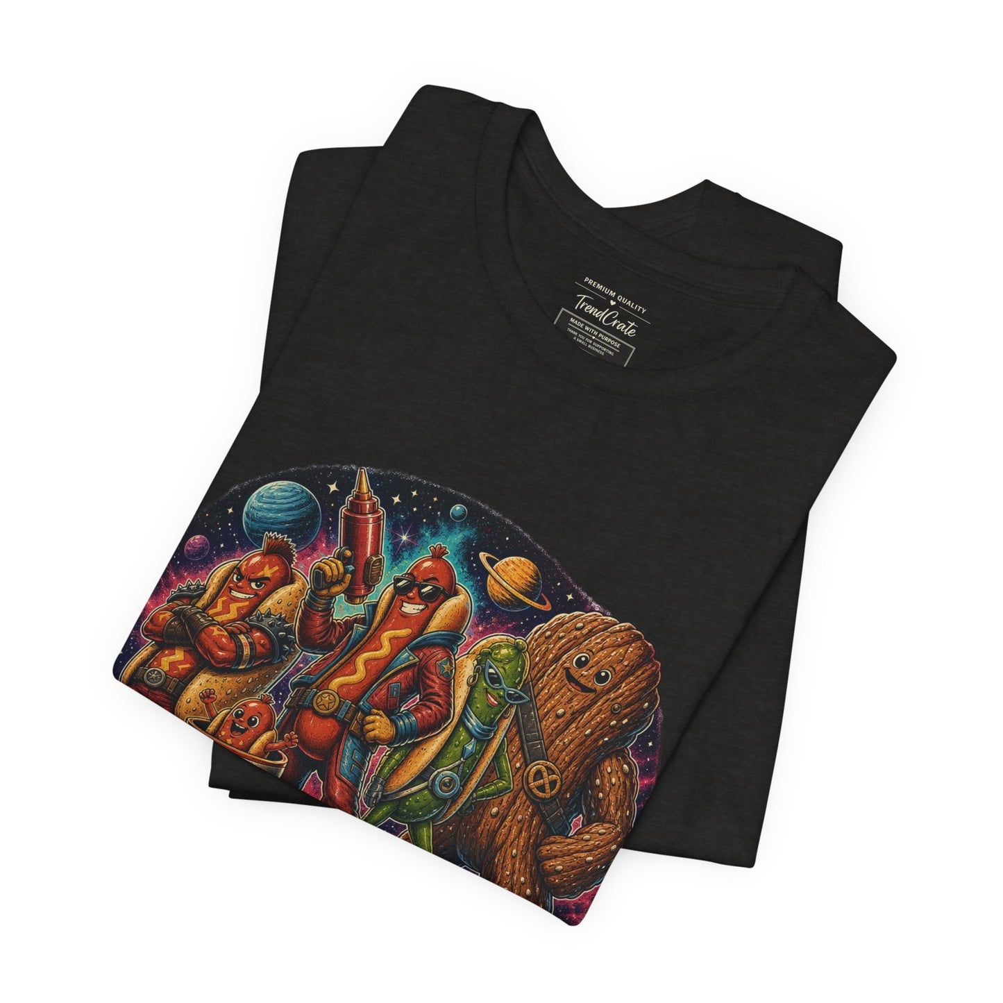 Guardians of the Glizzies Graphic Tee — Retro Space Adventure T-Shirt