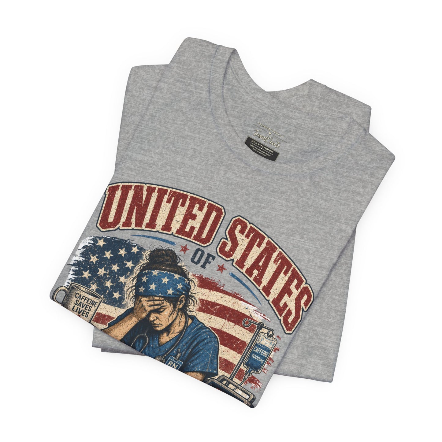 United States of Exhaustion Tee