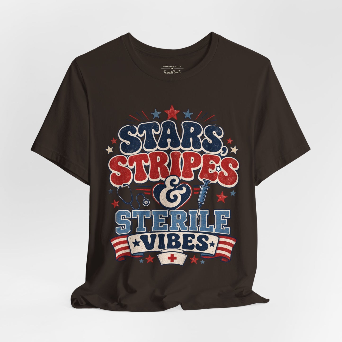 Stars Stripes & Sterile Vibes Tee