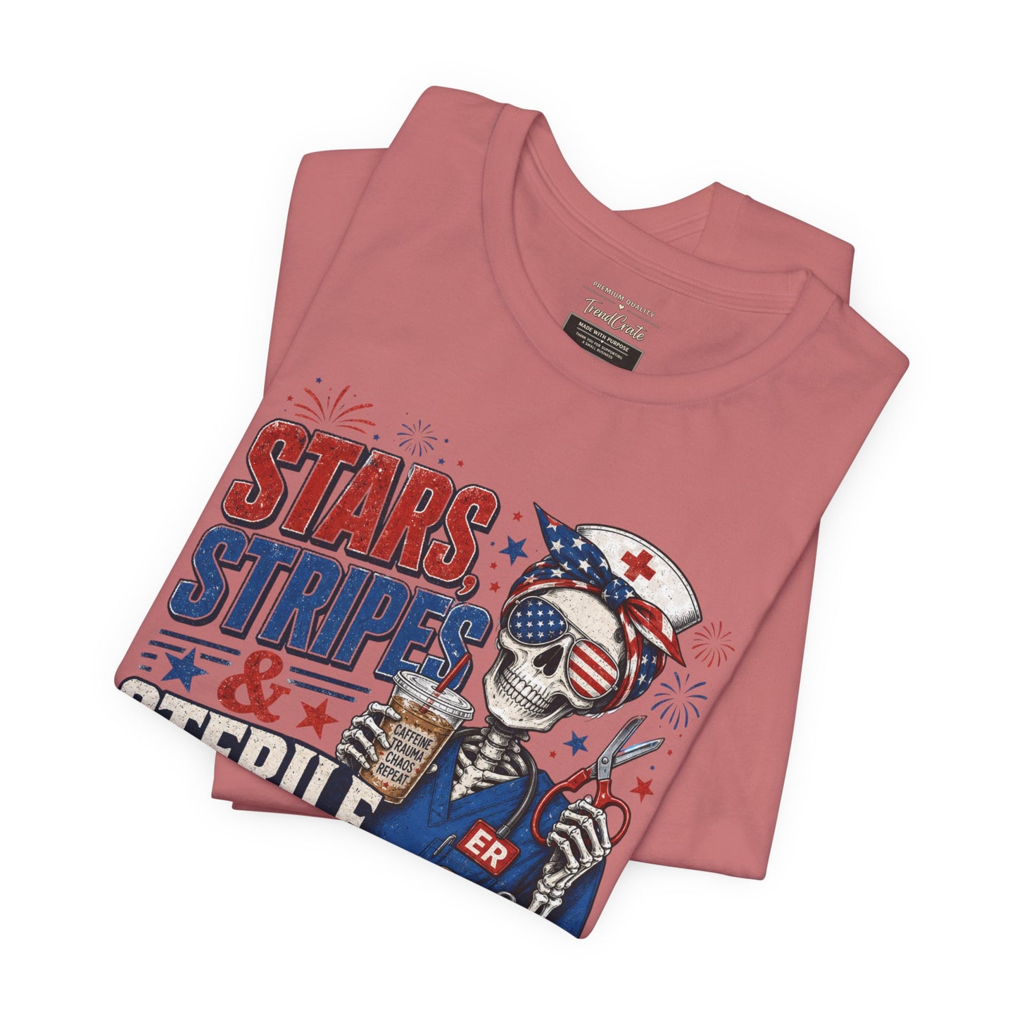 Stars, Stripes & Sterile Vibes Tee