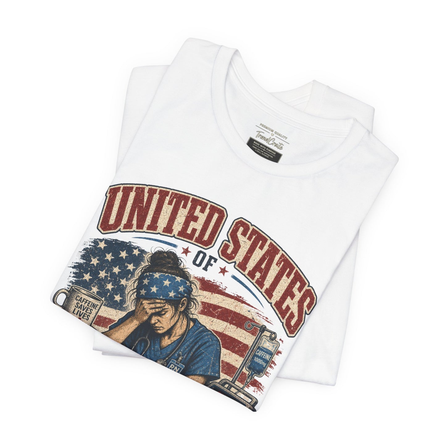 United States of Exhaustion Tee