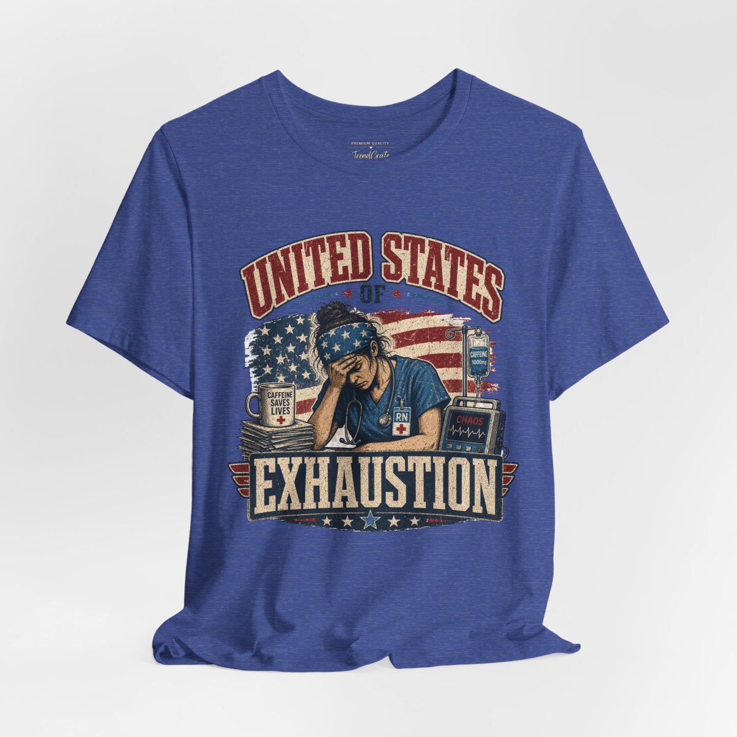 United States of Exhaustion Tee