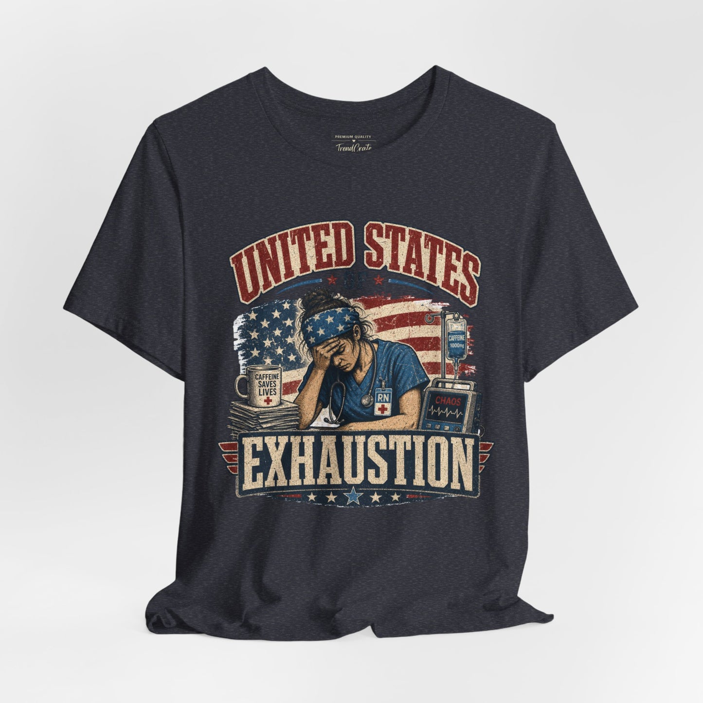 United States of Exhaustion Tee