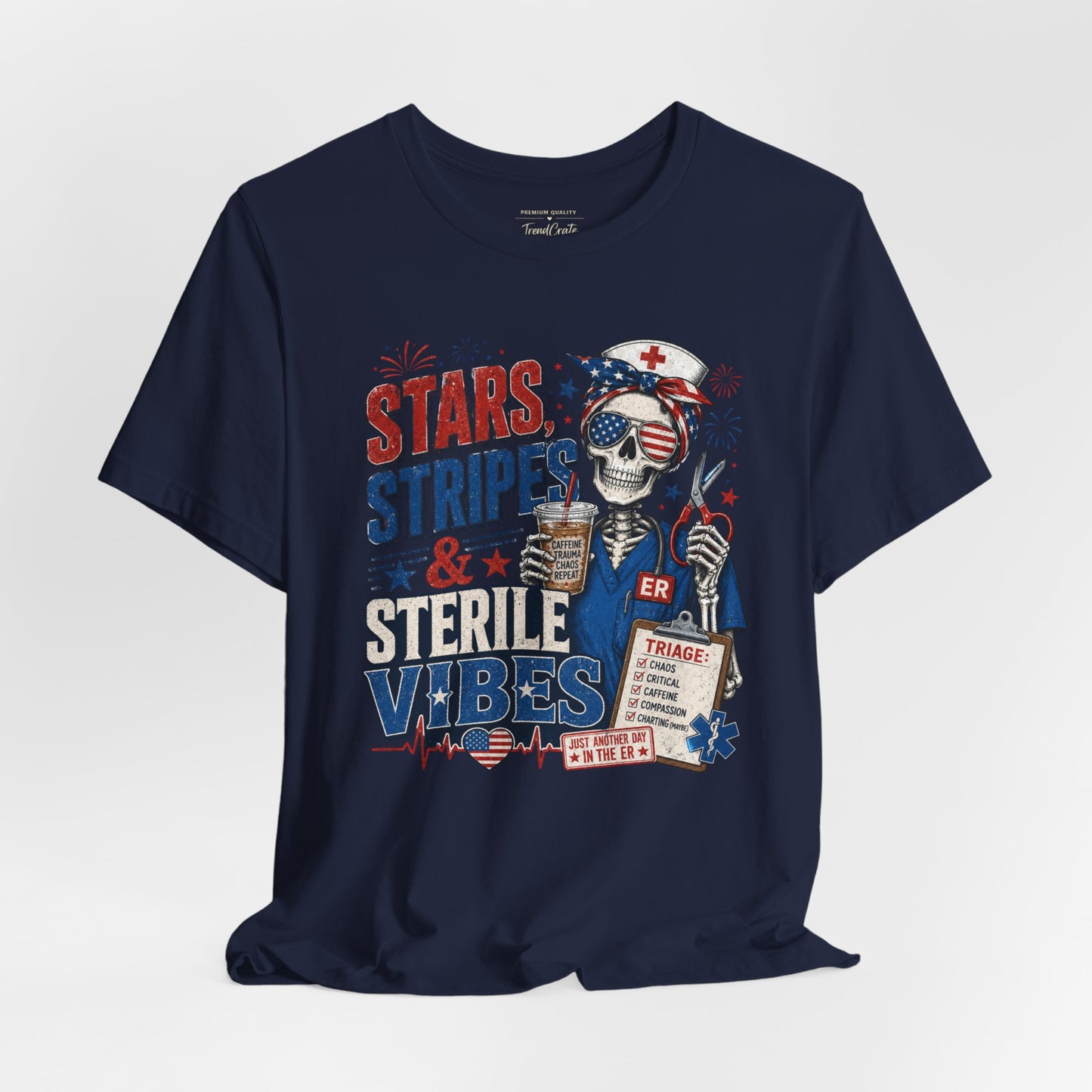 Stars, Stripes & Sterile Vibes Tee