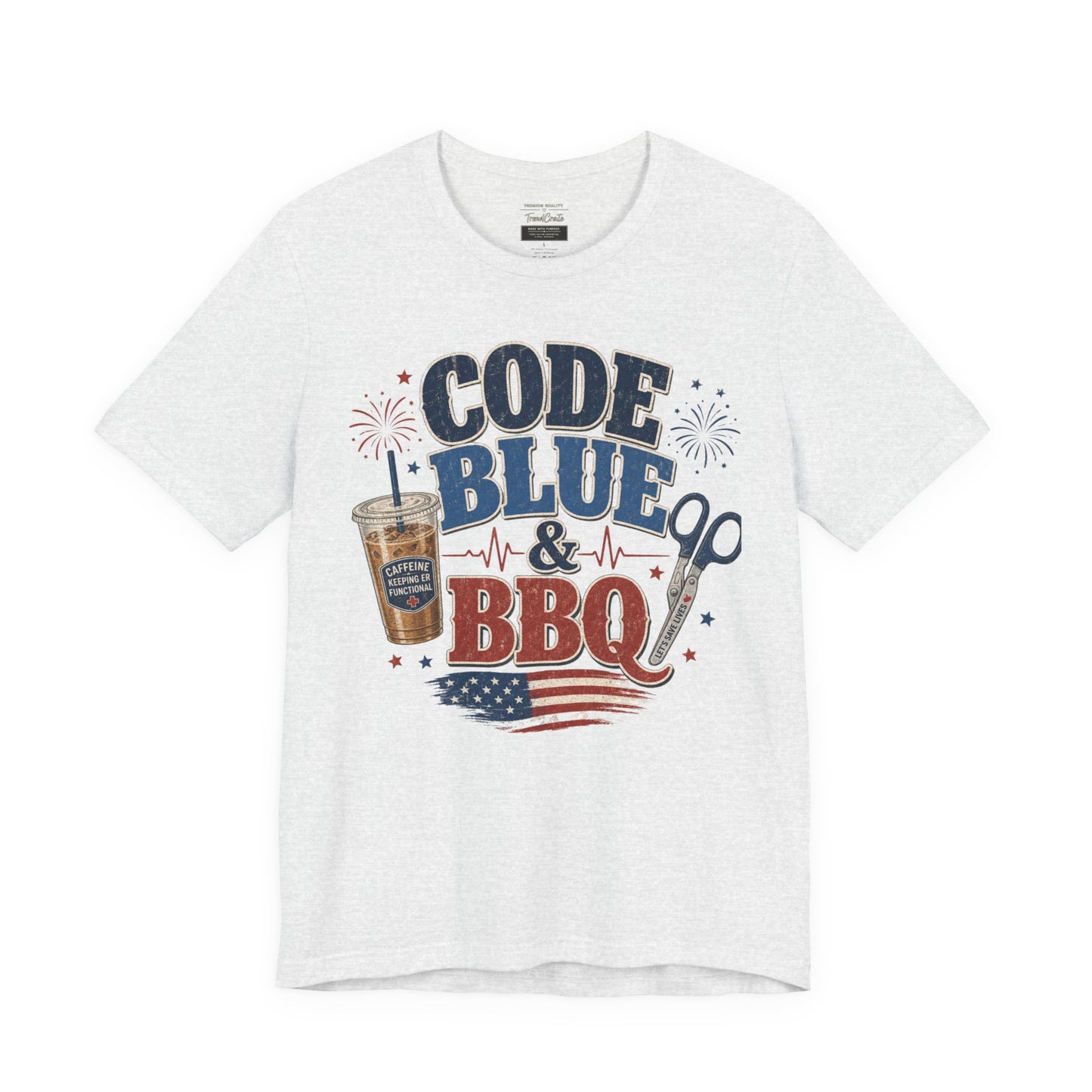 Code Blue & BBQ Tee