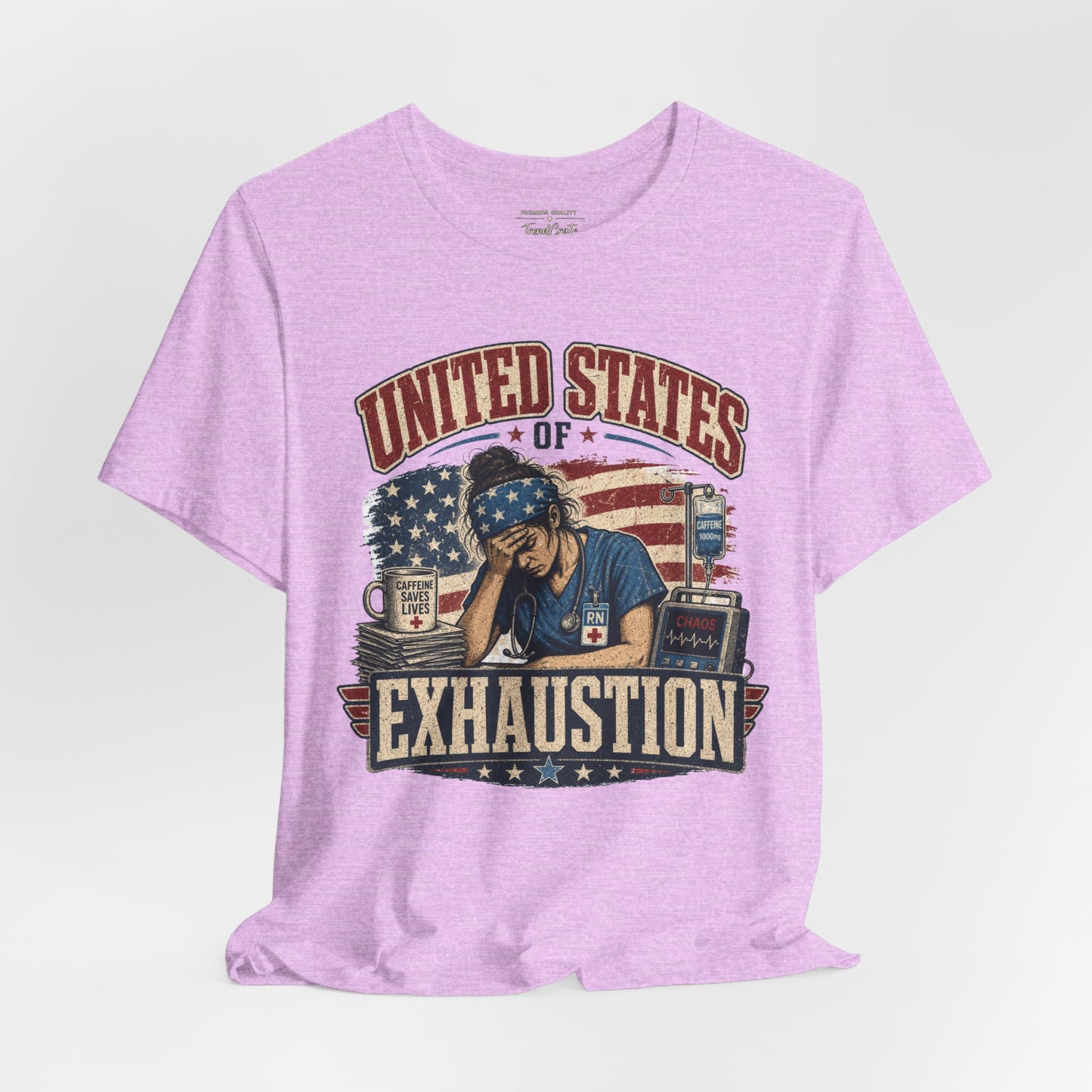 United States of Exhaustion Tee