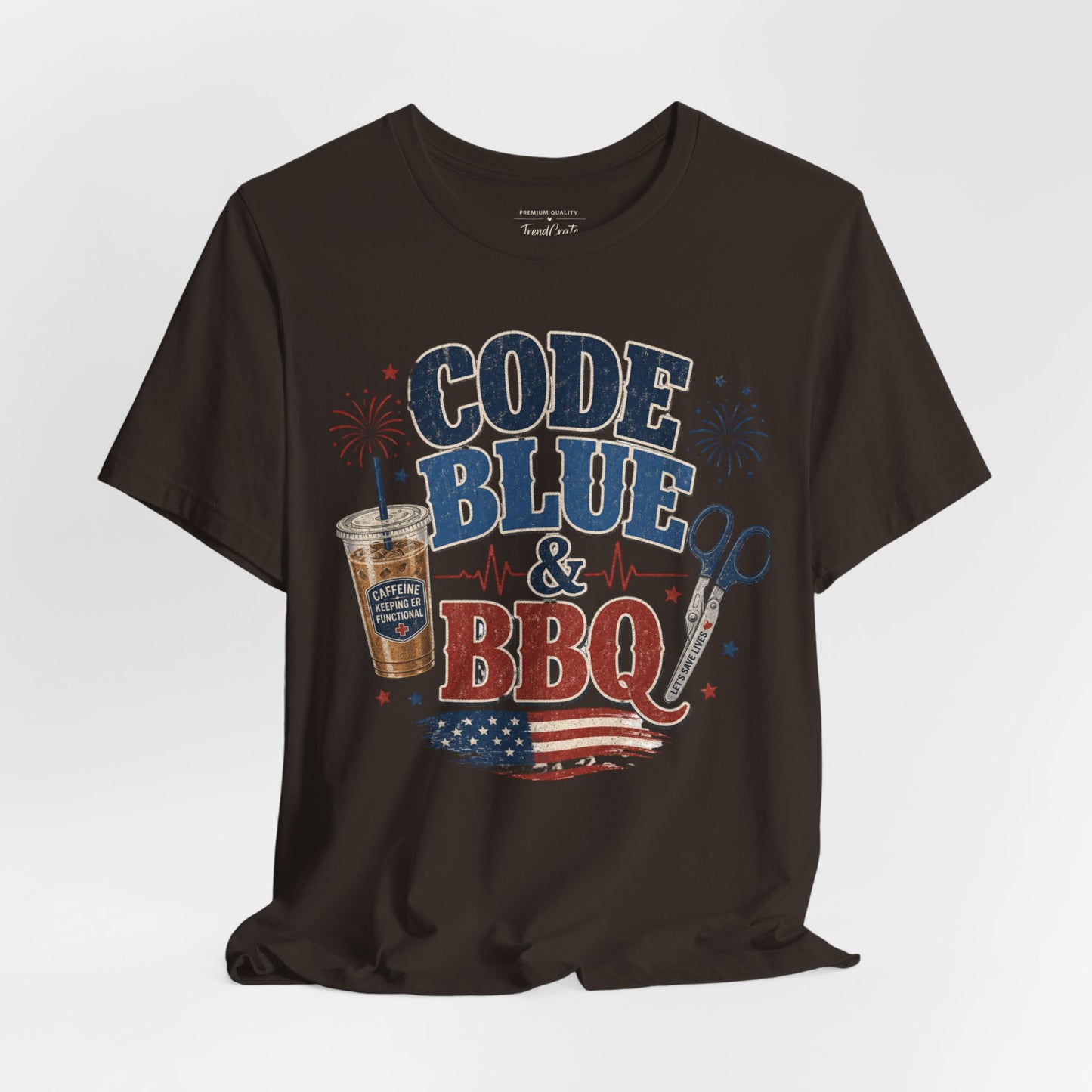 Code Blue & BBQ Tee