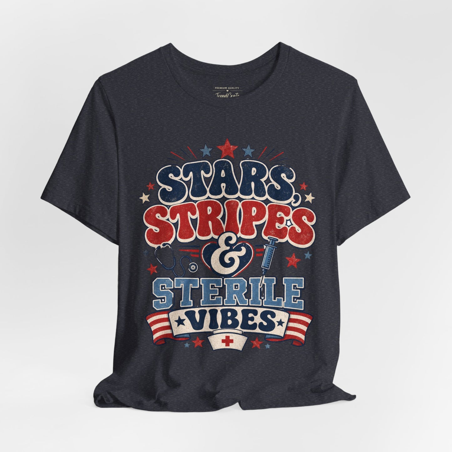 Stars Stripes & Sterile Vibes Tee