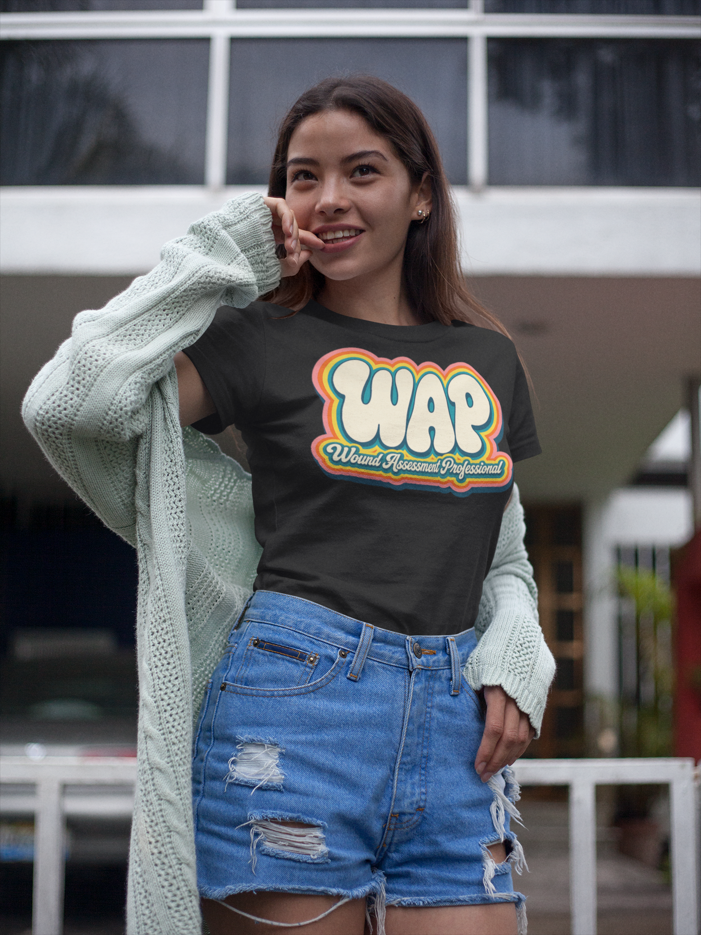 WAP – Wound Assessment Professional Retro Nurse Shirt
