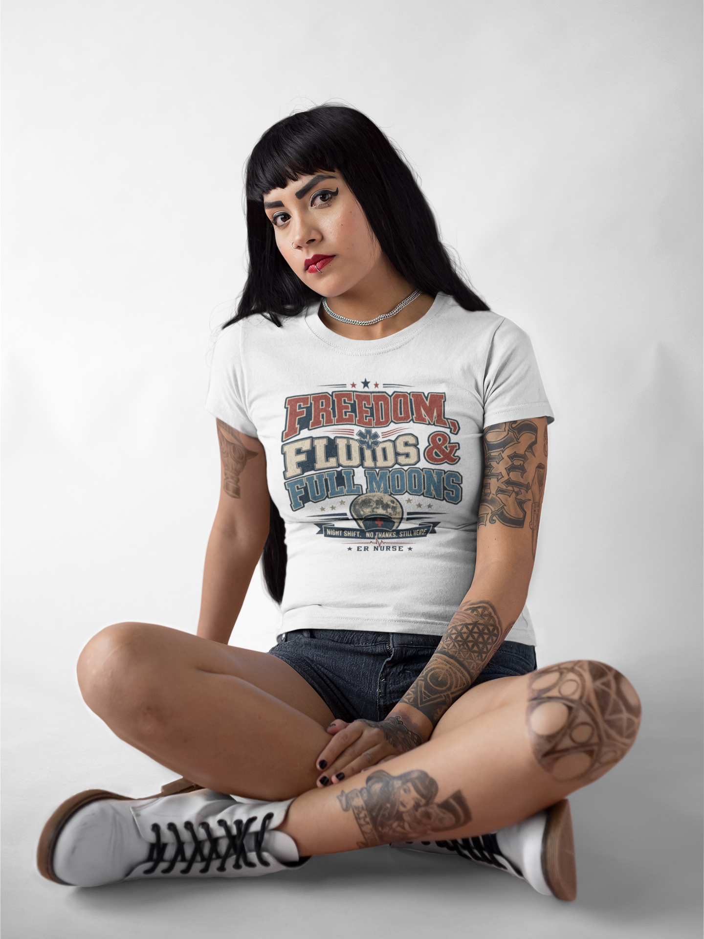 Freedom, Fluids & Full Moons Tee