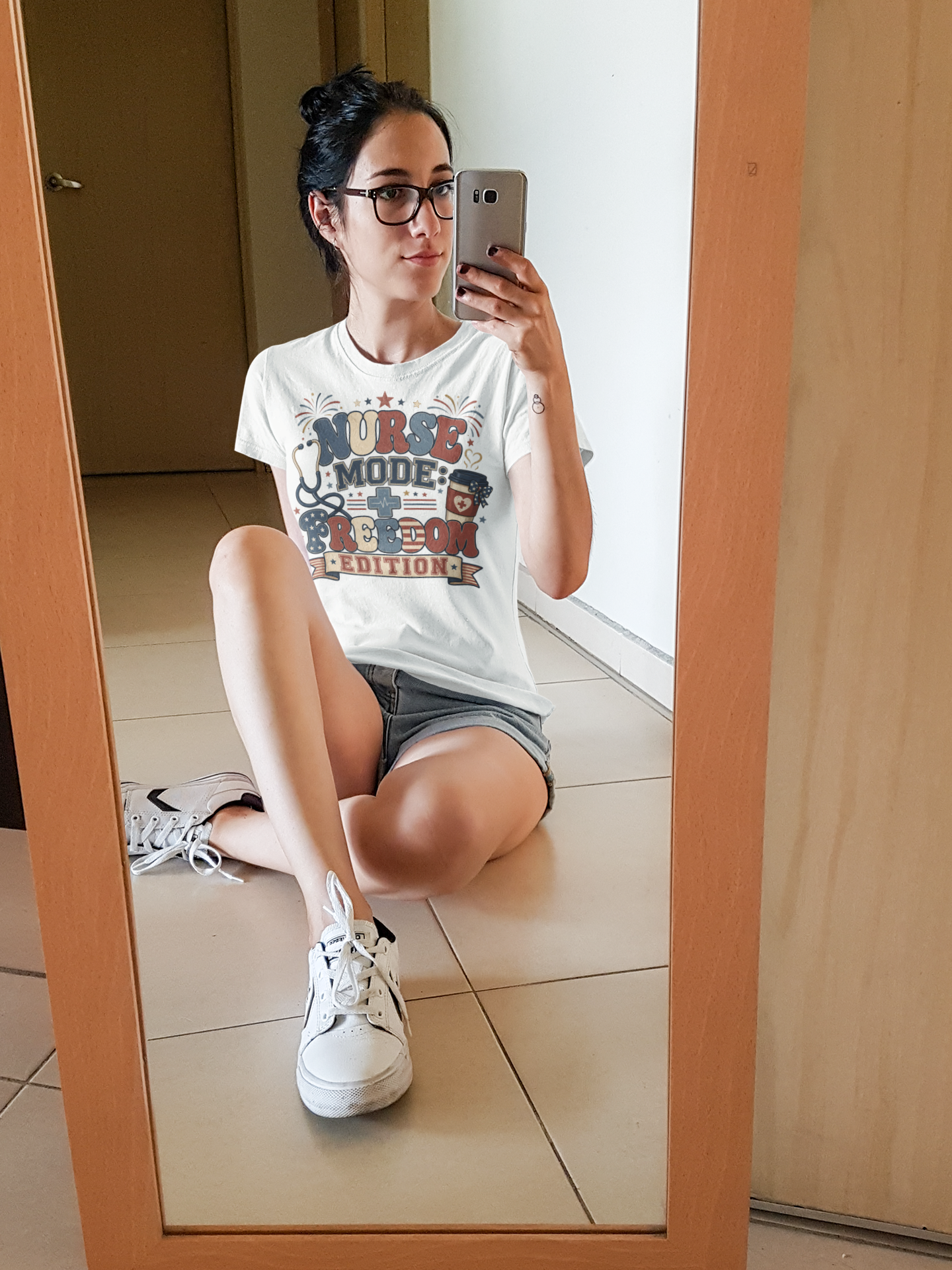 Nurse Mode: Freedom Edition Tee