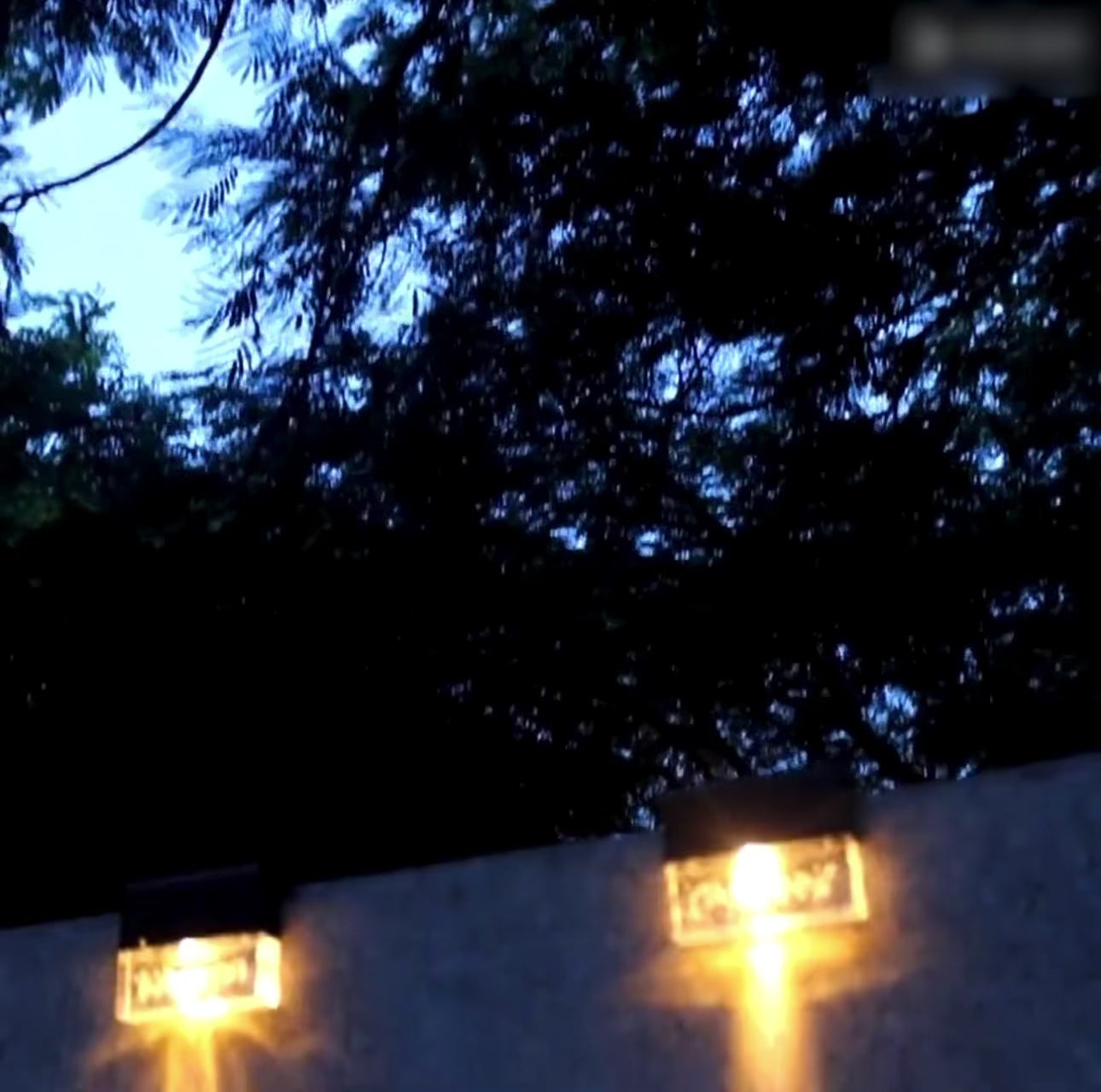 Solar Motion Step Lights