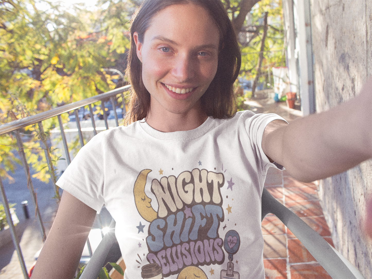 Night Shift Delusions Tee