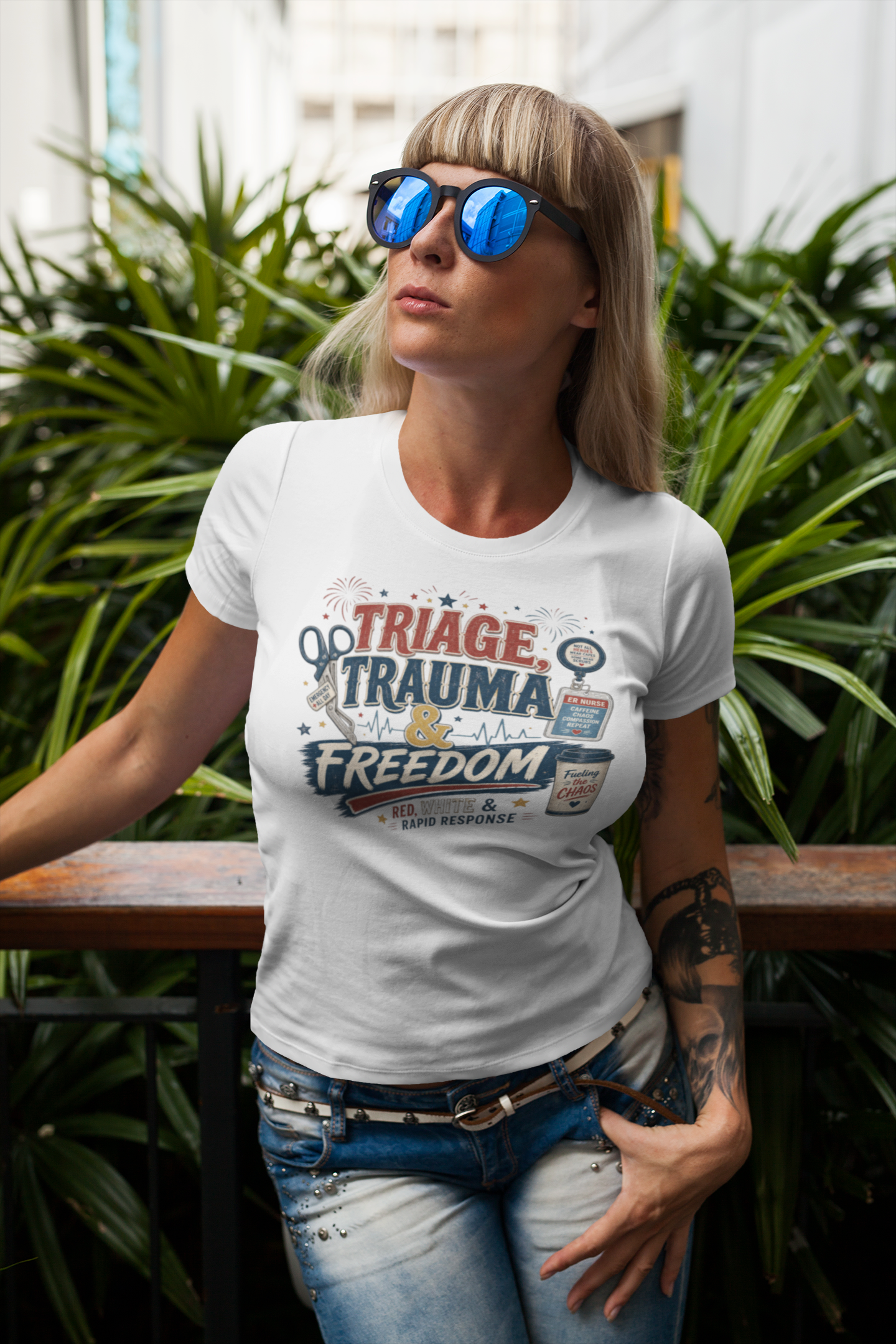 Triage, Trauma & Freedom Tee